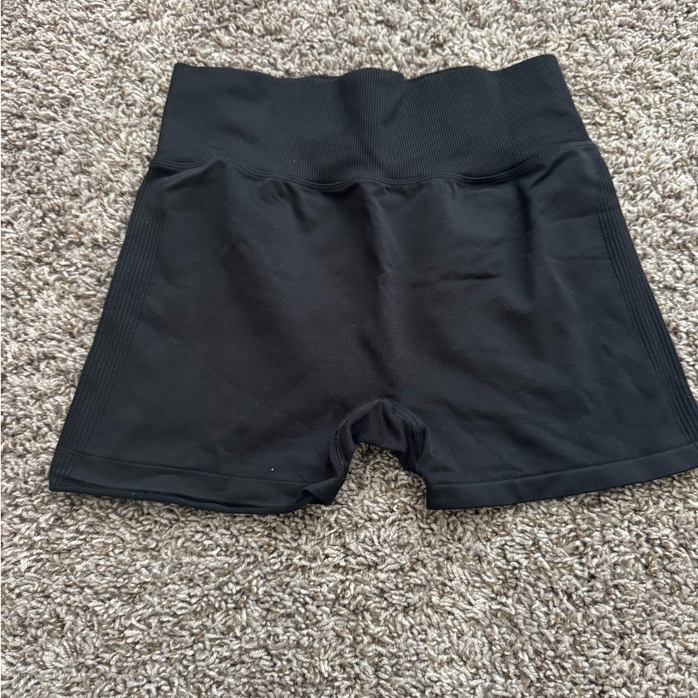 PINK Victoria's Secret Black Athletic Shorts